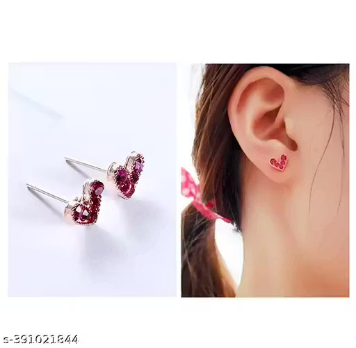 Pack of 7 Weekly Stud Earrings | Stud Earring Combo | Designer Western Earrings | Stylish Korean Earring Collection in Gold-Plated for Women & Girls